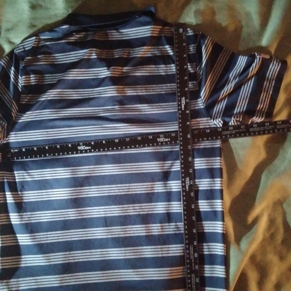 DEnver Broncos Nike DRI fit onfield apparel Polo shirt EUc Small Navy w/… - Picture 11 of 13